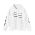 Boundaries Included hoodie | 'Hard to Manipulate' text sweatshirt