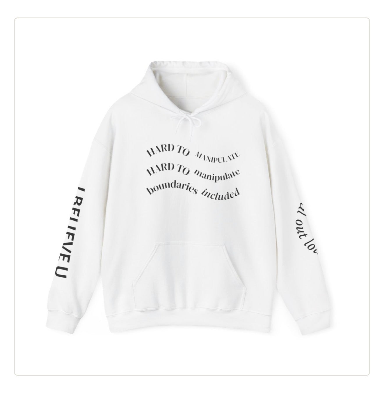“I Believe You” Healing Hoodie