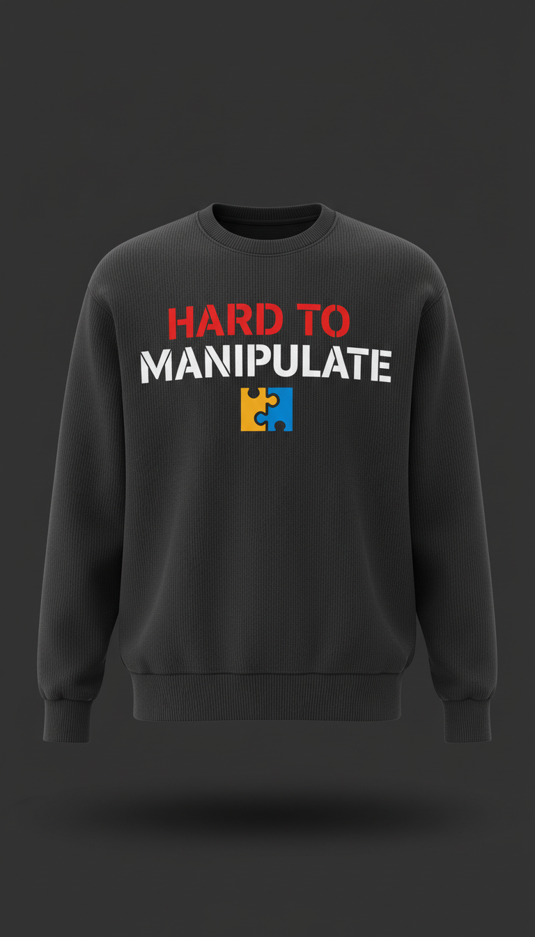 Hard To Manipulate Cotton Crewneck