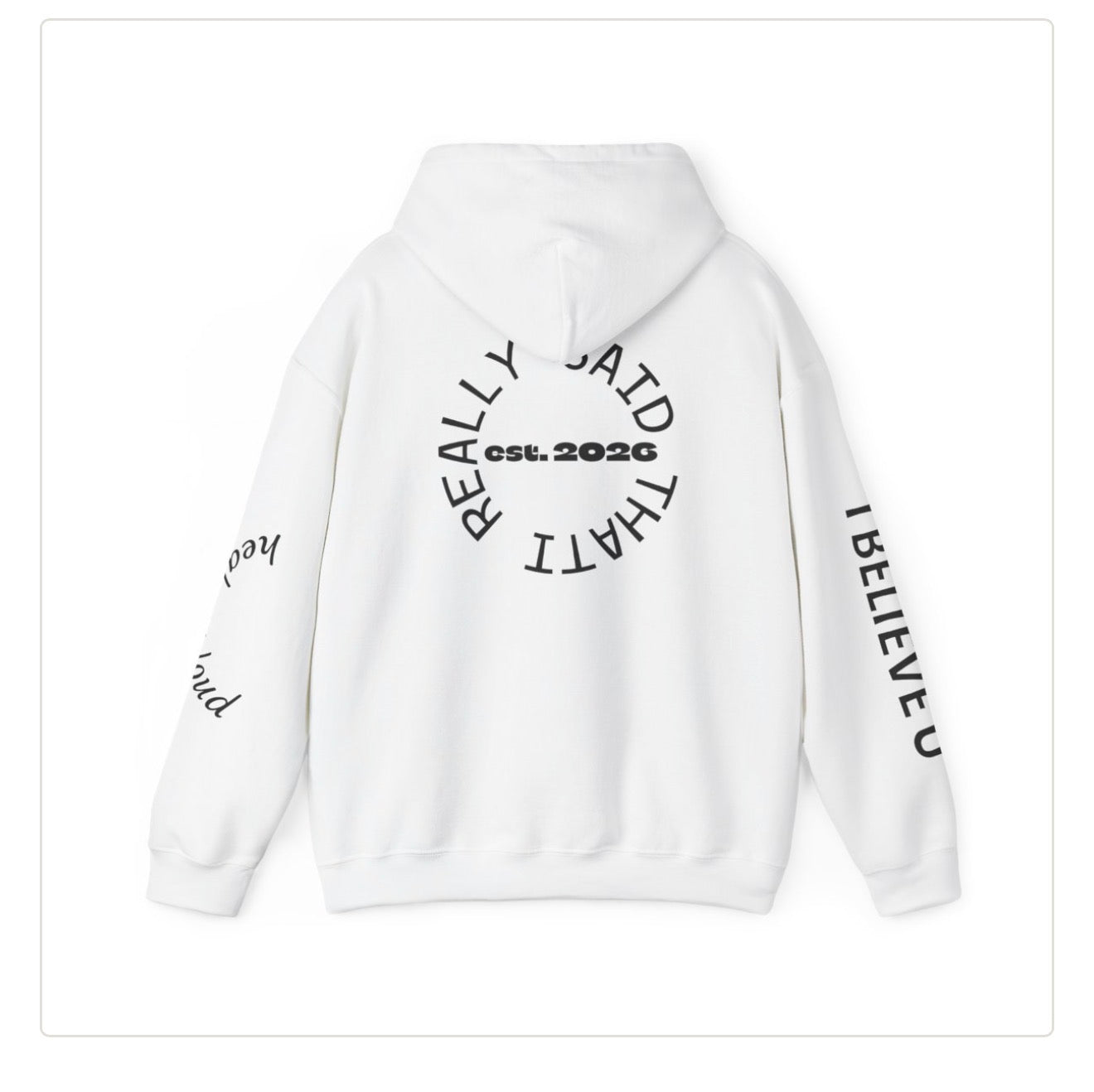 “I Believe You” Healing Hoodie