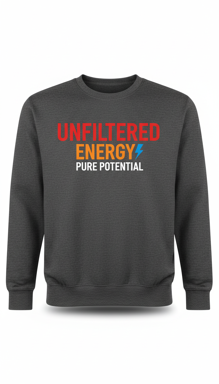 Unfiltered Energy Graphic Sweater